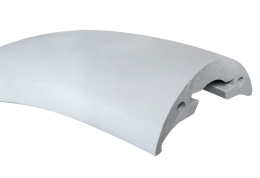 Привальный брус Radial 65х21мм серый Tessilmare ПВХ (10250351)